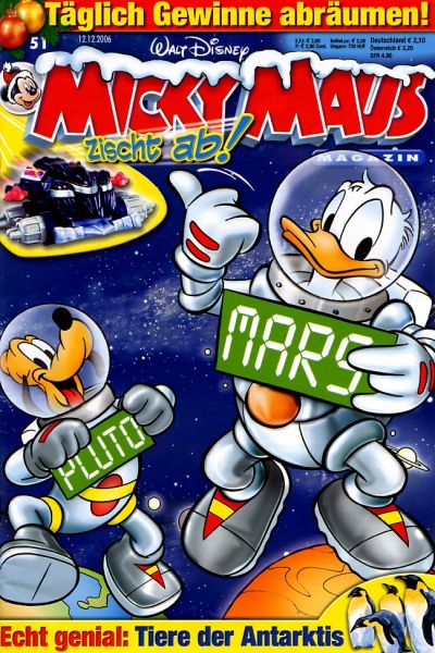 Cover for Micky Maus (Egmont Ehapa, 1951 series) #51/2006