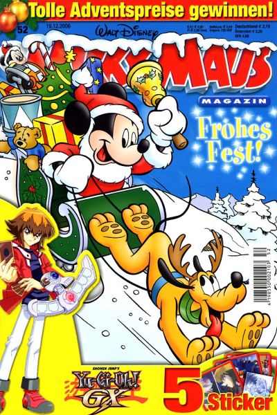 Cover for Micky Maus (Egmont Ehapa, 1951 series) #52/2006
