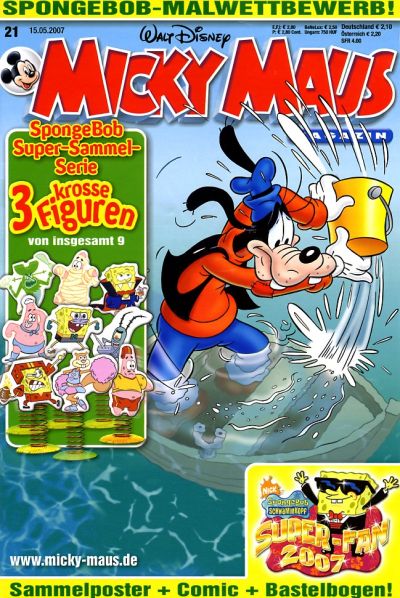 Cover for Micky Maus (Egmont Ehapa, 1951 series) #21/2007