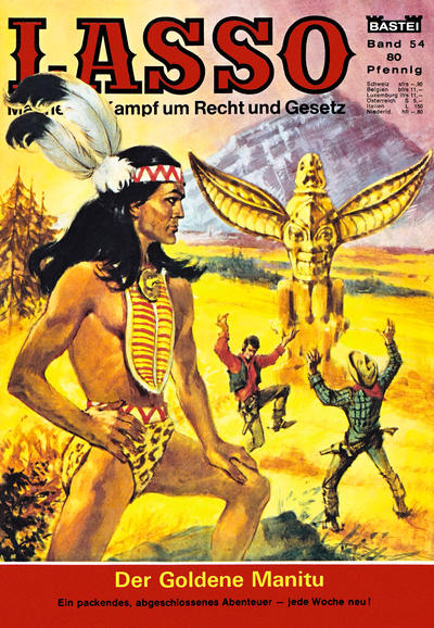 Cover for Lasso (Bastei Verlag, 1966 series) #54