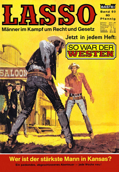 Cover for Lasso (Bastei Verlag, 1966 series) #60