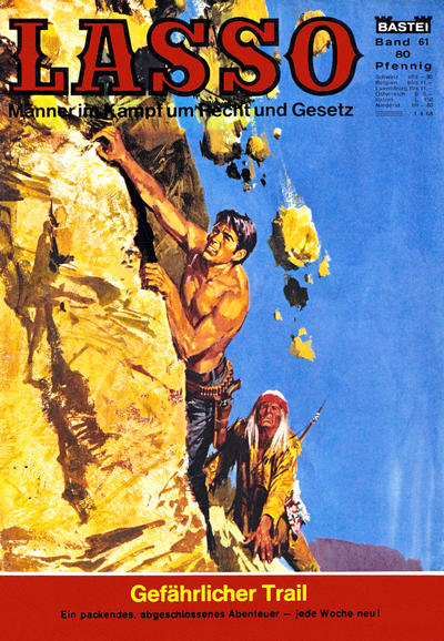 Cover for Lasso (Bastei Verlag, 1966 series) #61