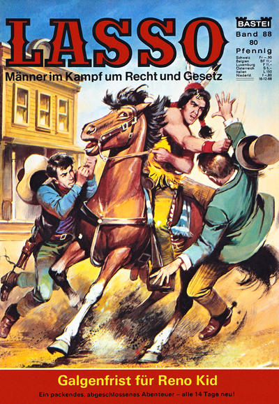 Cover for Lasso (Bastei Verlag, 1966 series) #88