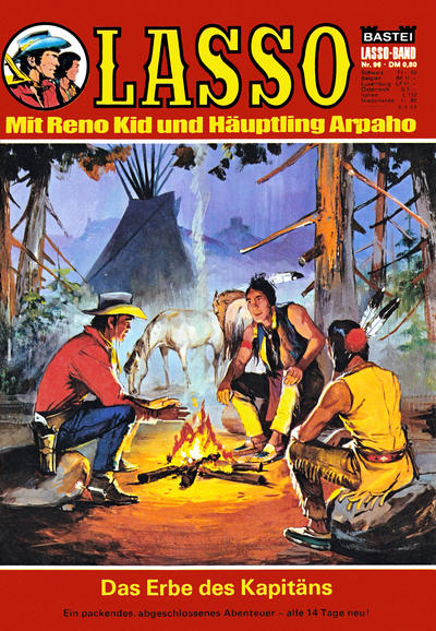 Cover for Lasso (Bastei Verlag, 1966 series) #96