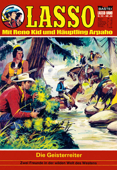 Cover for Lasso (Bastei Verlag, 1966 series) #113