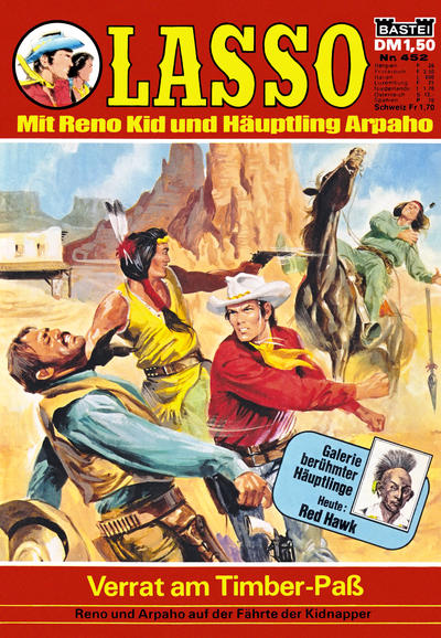 Cover for Lasso (Bastei Verlag, 1966 series) #452