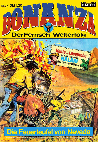Cover for Bonanza (Bastei Verlag, 1973 series) #37