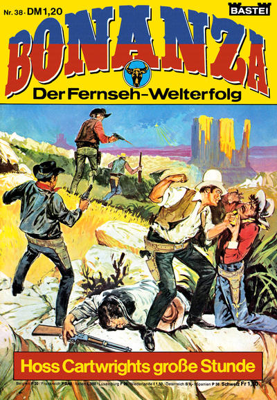 Cover for Bonanza (Bastei Verlag, 1973 series) #38