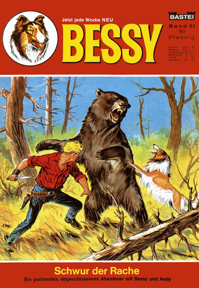 Cover for Bessy (Bastei Verlag, 1965 series) #61