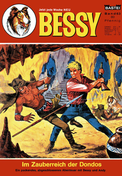 Cover for Bessy (Bastei Verlag, 1965 series) #63