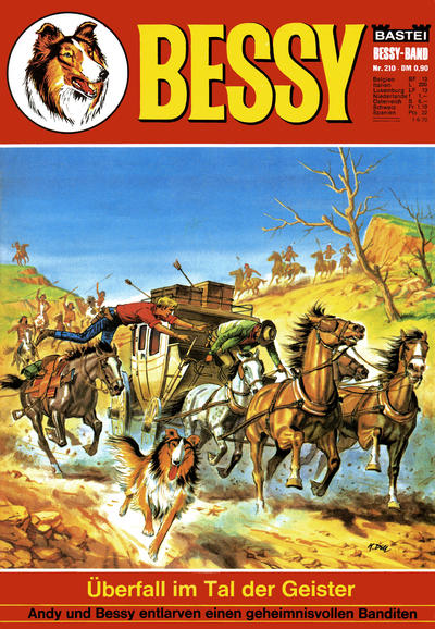Cover for Bessy (Bastei Verlag, 1965 series) #210