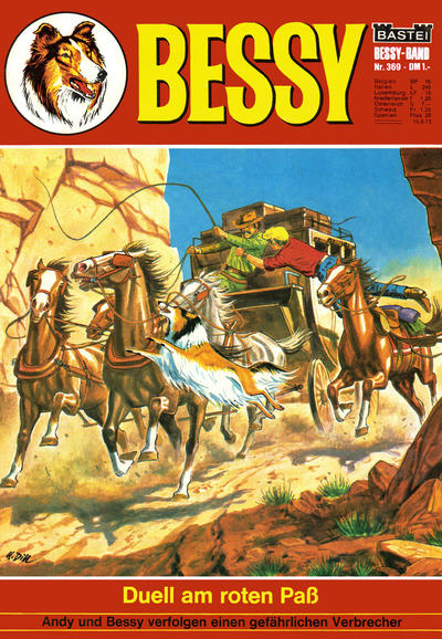 Cover for Bessy (Bastei Verlag, 1965 series) #369