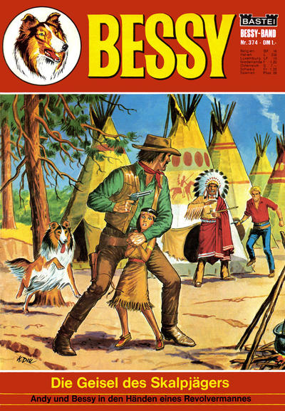 Cover for Bessy (Bastei Verlag, 1965 series) #374