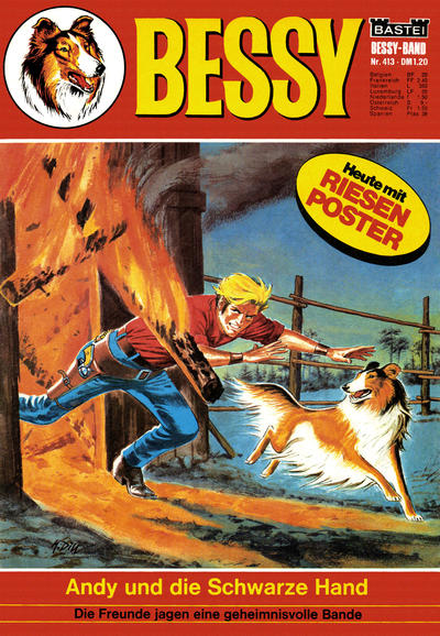 Cover for Bessy (Bastei Verlag, 1965 series) #413