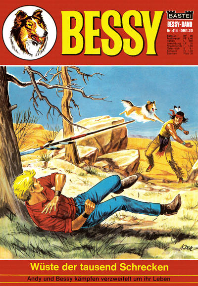 Cover for Bessy (Bastei Verlag, 1965 series) #414