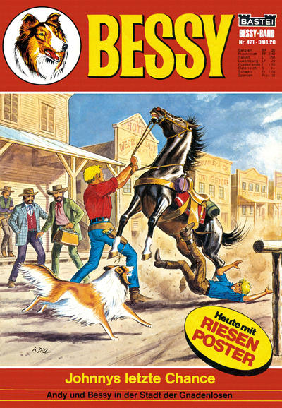 Cover for Bessy (Bastei Verlag, 1965 series) #421