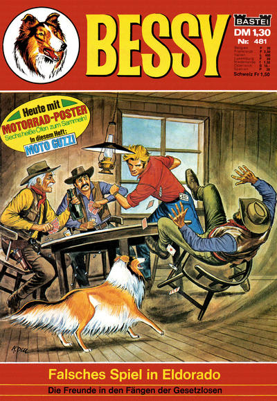 Cover for Bessy (Bastei Verlag, 1965 series) #481