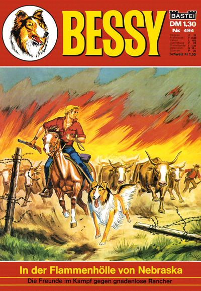 Cover for Bessy (Bastei Verlag, 1965 series) #494