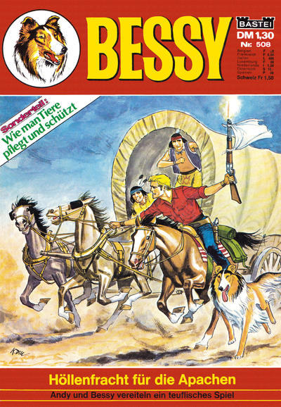 Cover for Bessy (Bastei Verlag, 1965 series) #508