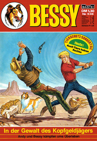 Cover for Bessy (Bastei Verlag, 1965 series) #538