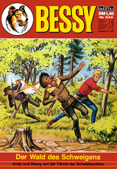 Cover for Bessy (Bastei Verlag, 1965 series) #544