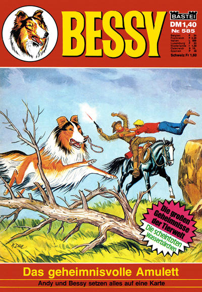 Cover for Bessy (Bastei Verlag, 1965 series) #585