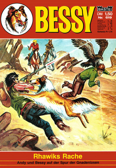 Cover for Bessy (Bastei Verlag, 1965 series) #619