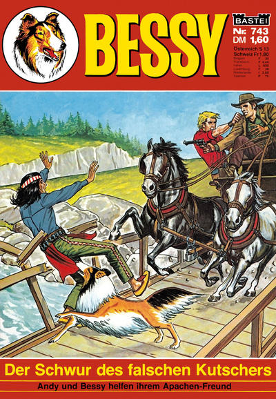 Cover for Bessy (Bastei Verlag, 1965 series) #743