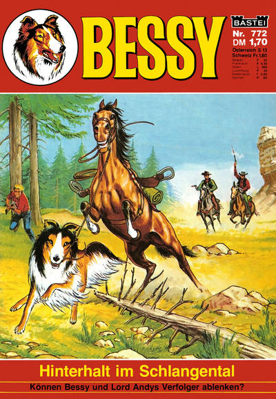 Cover for Bessy (Bastei Verlag, 1965 series) #772