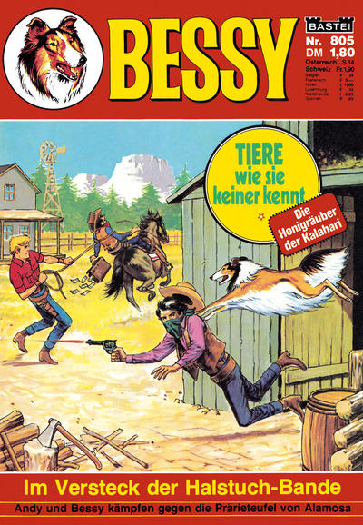 Cover for Bessy (Bastei Verlag, 1965 series) #805