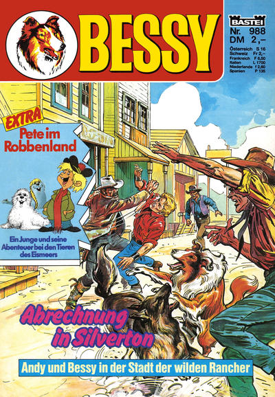 Cover for Bessy (Bastei Verlag, 1965 series) #988