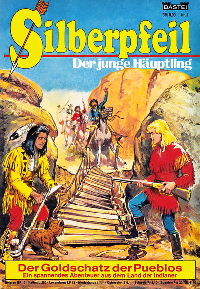 Cover for Silberpfeil (Bastei Verlag, 1970 series) #1