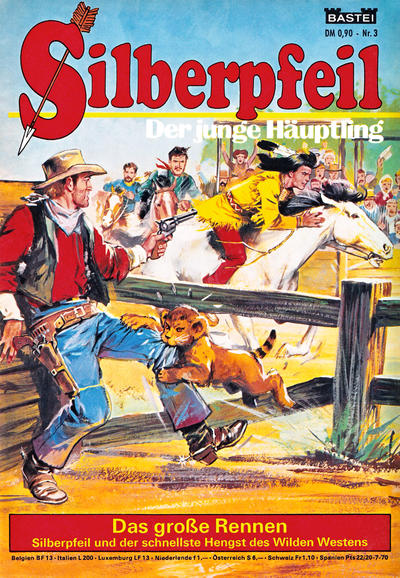 Cover for Silberpfeil (Bastei Verlag, 1970 series) #3