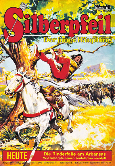 Cover for Silberpfeil (Bastei Verlag, 1970 series) #13