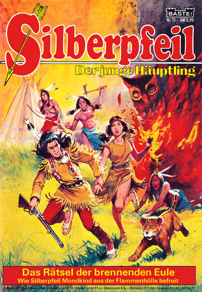 Cover for Silberpfeil (Bastei Verlag, 1970 series) #15