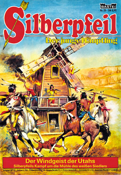 Cover for Silberpfeil (Bastei Verlag, 1970 series) #20