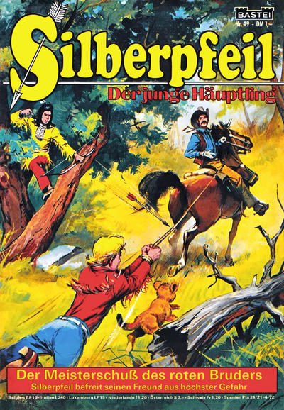 Cover for Silberpfeil (Bastei Verlag, 1970 series) #49