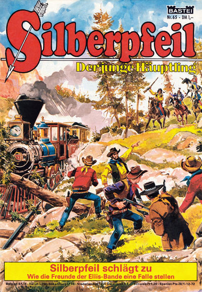 Cover for Silberpfeil (Bastei Verlag, 1970 series) #65