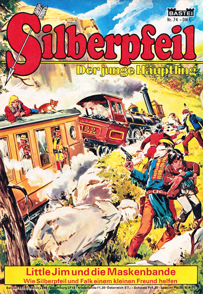 Cover for Silberpfeil (Bastei Verlag, 1970 series) #74