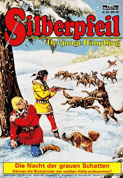 Cover for Silberpfeil (Bastei Verlag, 1970 series) #93
