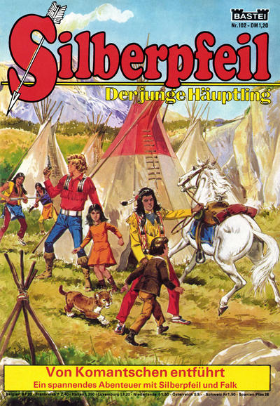 Cover for Silberpfeil (Bastei Verlag, 1970 series) #102