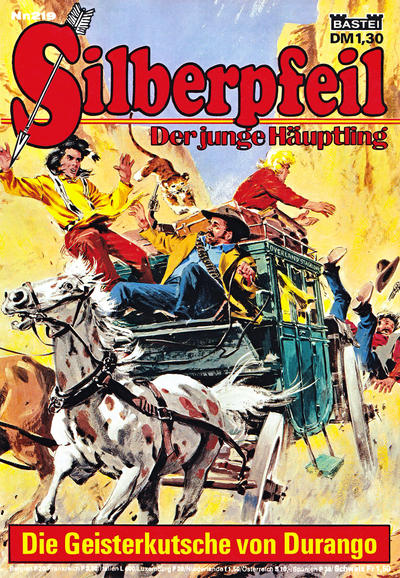 Cover for Silberpfeil (Bastei Verlag, 1970 series) #219