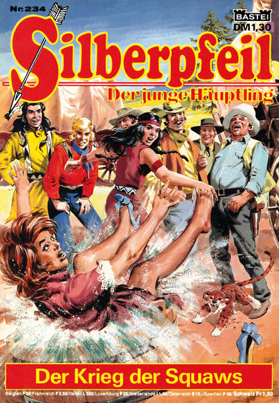 Cover for Silberpfeil (Bastei Verlag, 1970 series) #234