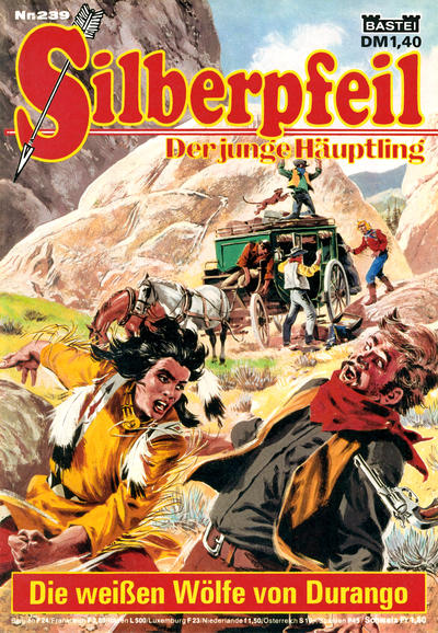 Cover for Silberpfeil (Bastei Verlag, 1970 series) #239