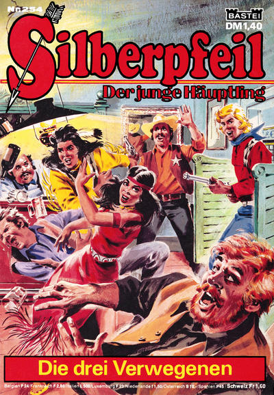 Cover for Silberpfeil (Bastei Verlag, 1970 series) #254