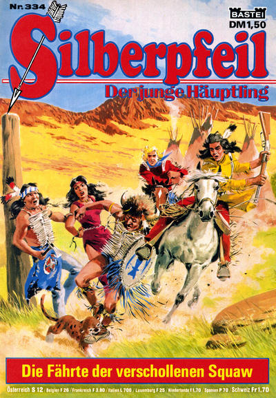 Cover for Silberpfeil (Bastei Verlag, 1970 series) #334