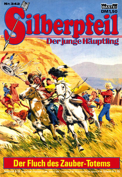 Cover for Silberpfeil (Bastei Verlag, 1970 series) #342