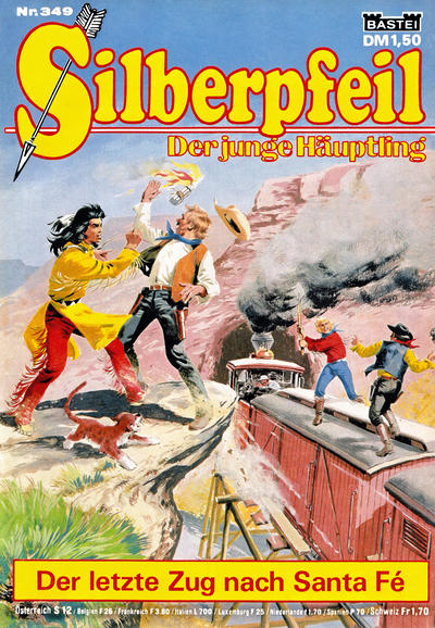 Cover for Silberpfeil (Bastei Verlag, 1970 series) #349