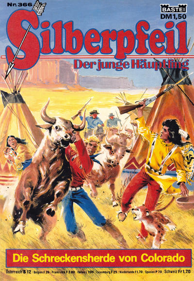 Cover for Silberpfeil (Bastei Verlag, 1970 series) #366