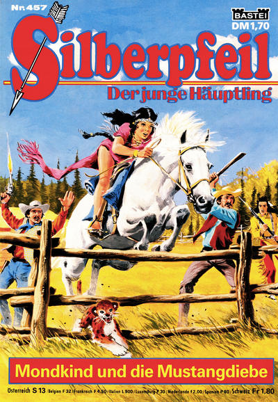 Cover for Silberpfeil (Bastei Verlag, 1970 series) #457